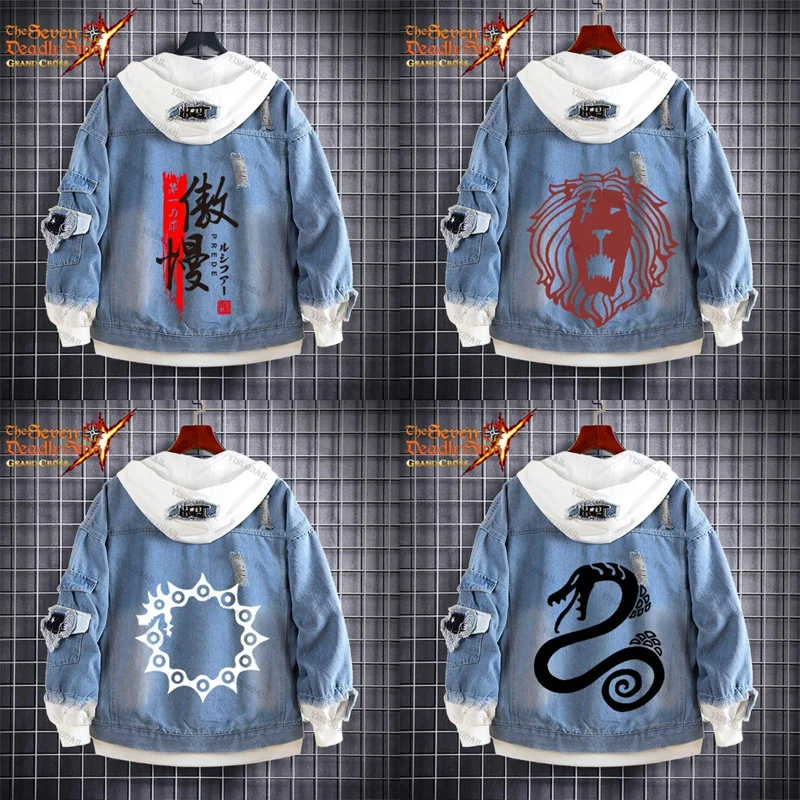 Capucha Hombre Sudadera Los Siete Pecados Capitales Meliodas