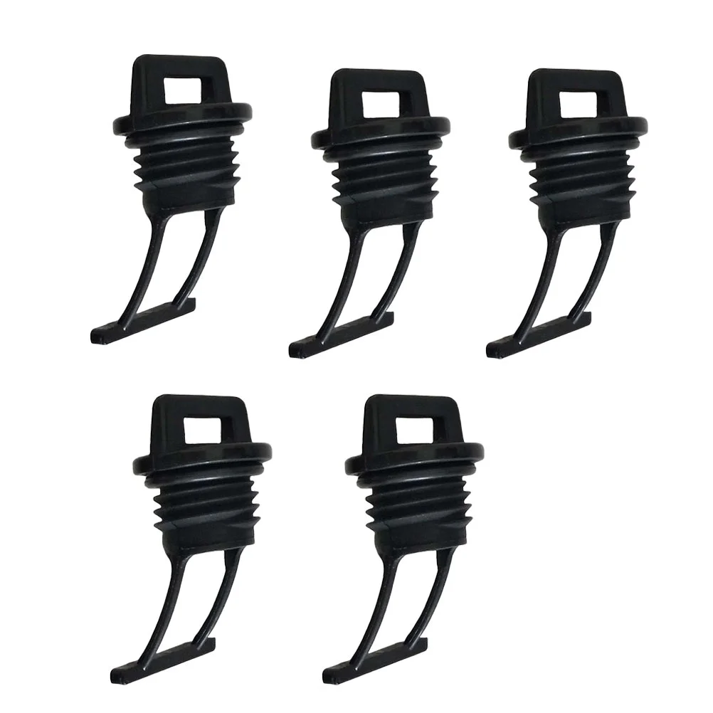 

5 Pcs Kayak Scupper Plugs Boat Drain Plugs Kit Thread Bung for Kayak Canoe Boat