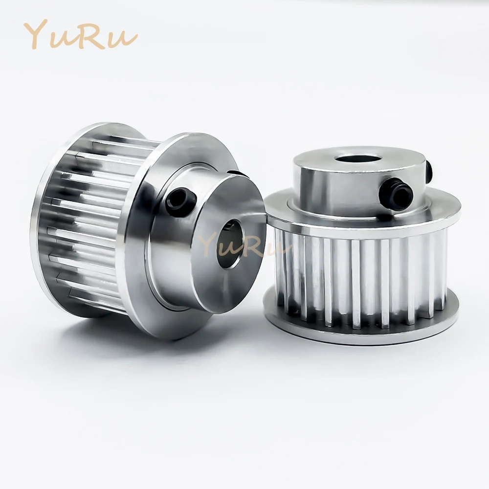 1/5PCS HTD5M 20 Zähne Zahnriemenscheibe Bohrung 5/6,35/8/10/14mm Riemen Breite 10/15/20mm 5M 20T Rad Synchron HTD-5M 3D Drucker Teile – Detail 6