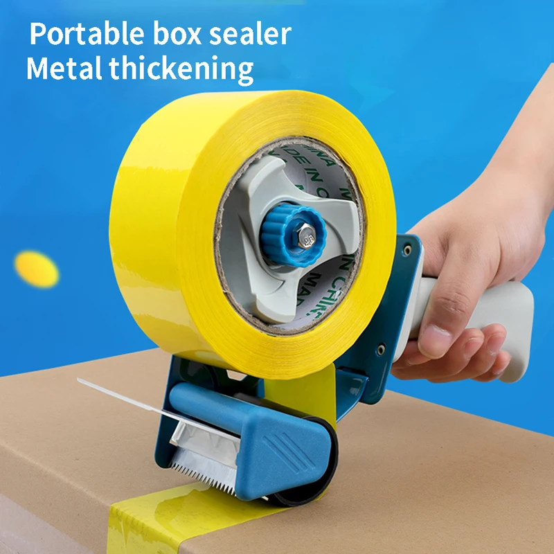 Tape Sealing Packer Tape Dispenser Is Capable 5cm Width Office Sealing Tape Holder Cutter Manual Packing Machine Tools