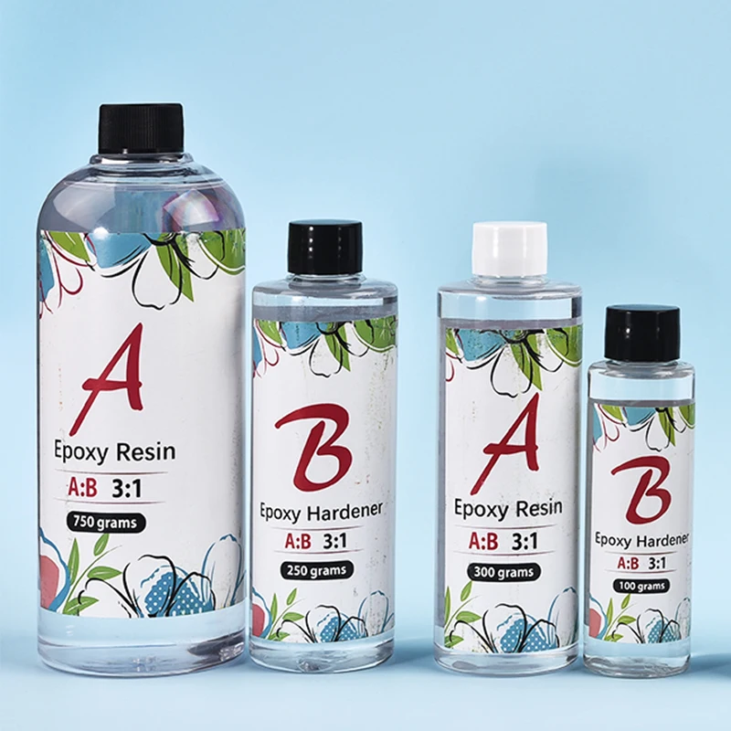 Definição Limpar Cola de Resina Epóxi Cristal Transparente Endurecedor Adesivo Jóias Faça Você Mesmo Fazendo Acessórios 3:1 ab Alta