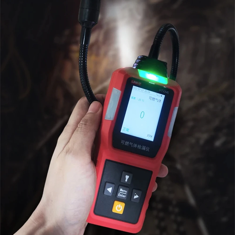 UNI-T UT334E Plus Portable 4-in-1 Gas Detector With Multiple Alarm Methods 2 Small
