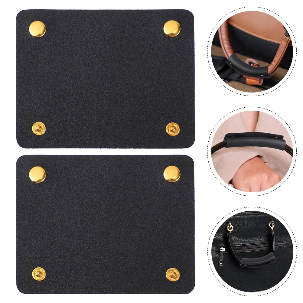 

2 Pcs Suitcase Handle Bag Strap Sleeve Protective Luggage Cover Purse Covers