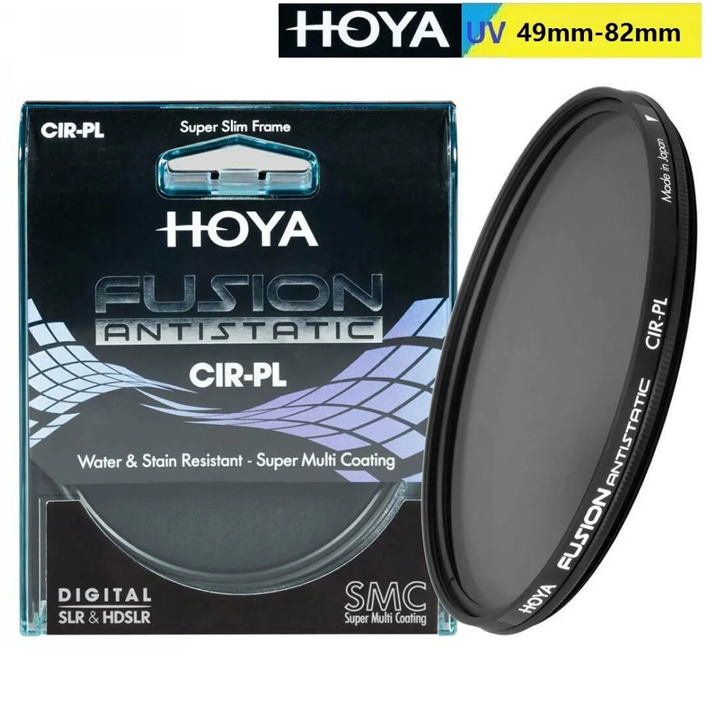 

Hoya Fusion CPL Antistatic Slim Filter Polarizing/Polarizer 49_52_55_58_62_67_72_77_82mm CIR-PL for Nikon Canon Sony Camera Lens