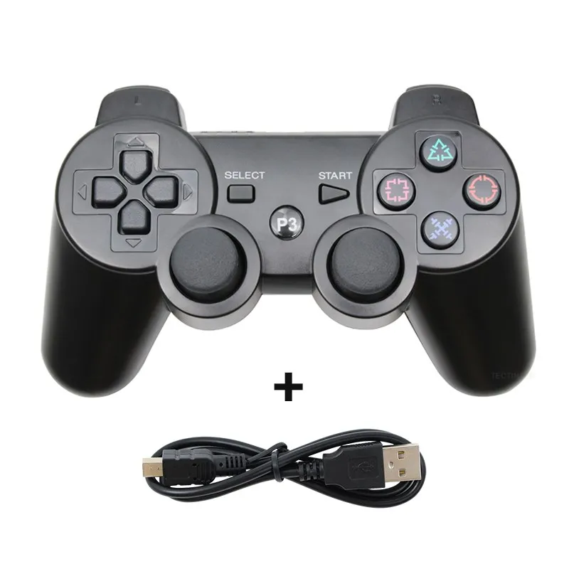 Support Bluetooth Wireless Gamepad For PS3 Console For USB PC For Sony Playstation 3 Controller Joystick Game Accessories 