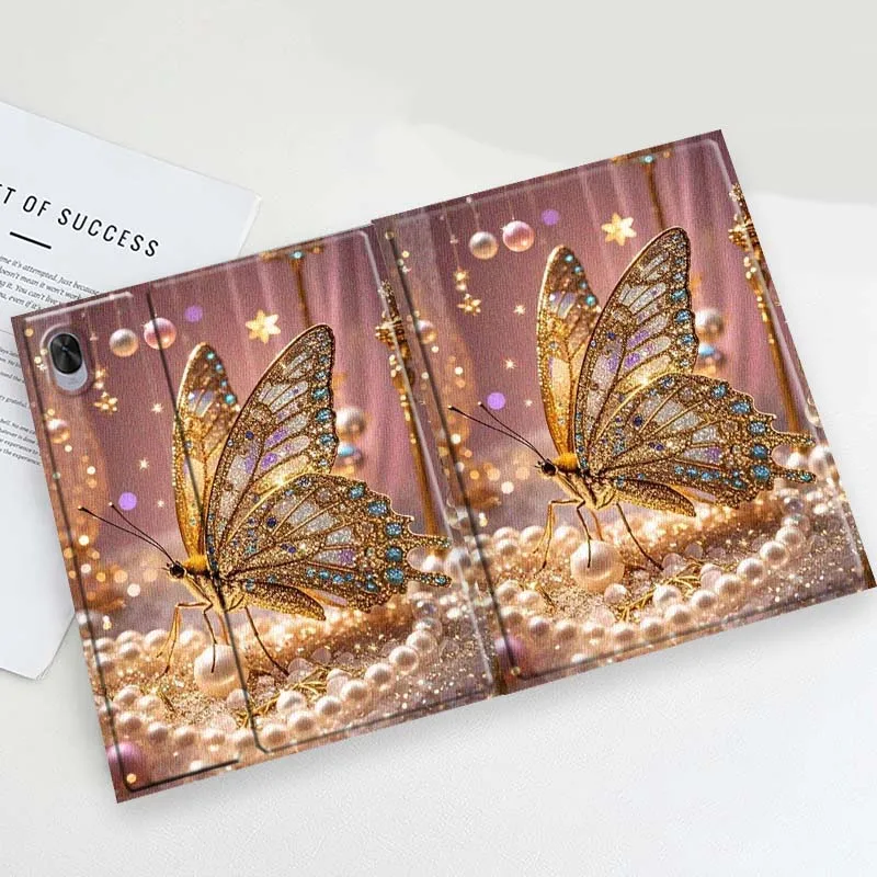 Cartoon Glowing Firefly Tablet Case
