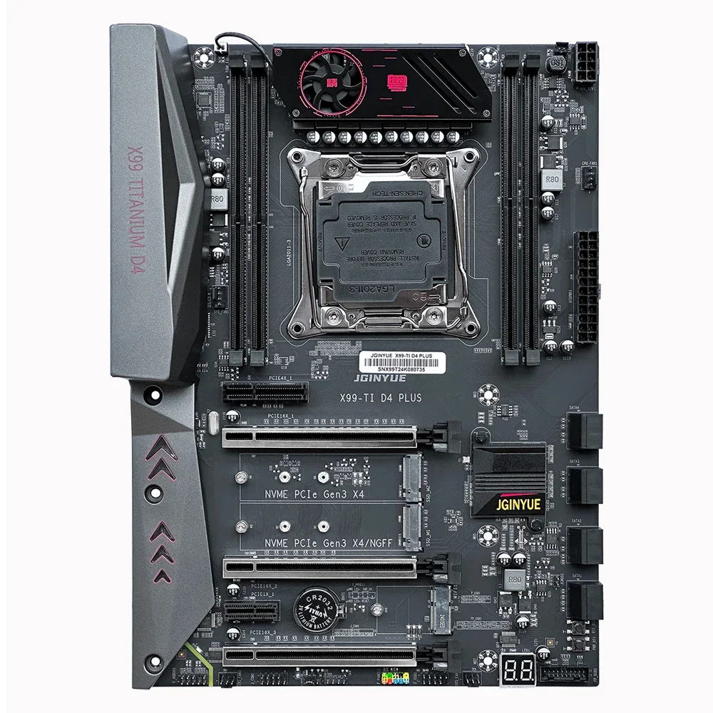 X99 C612 칩셋 메인보드 콤보 키트 제온 E5 2696 V4 CPU LGA 2011-3 4*32GB=128GB DDR4 RAM 메모리 키트 세트 NVME M.2 USB3.0 지원
