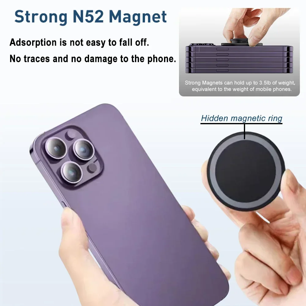 Popso Magnetic Folding Mobile Phone Grip and Stand