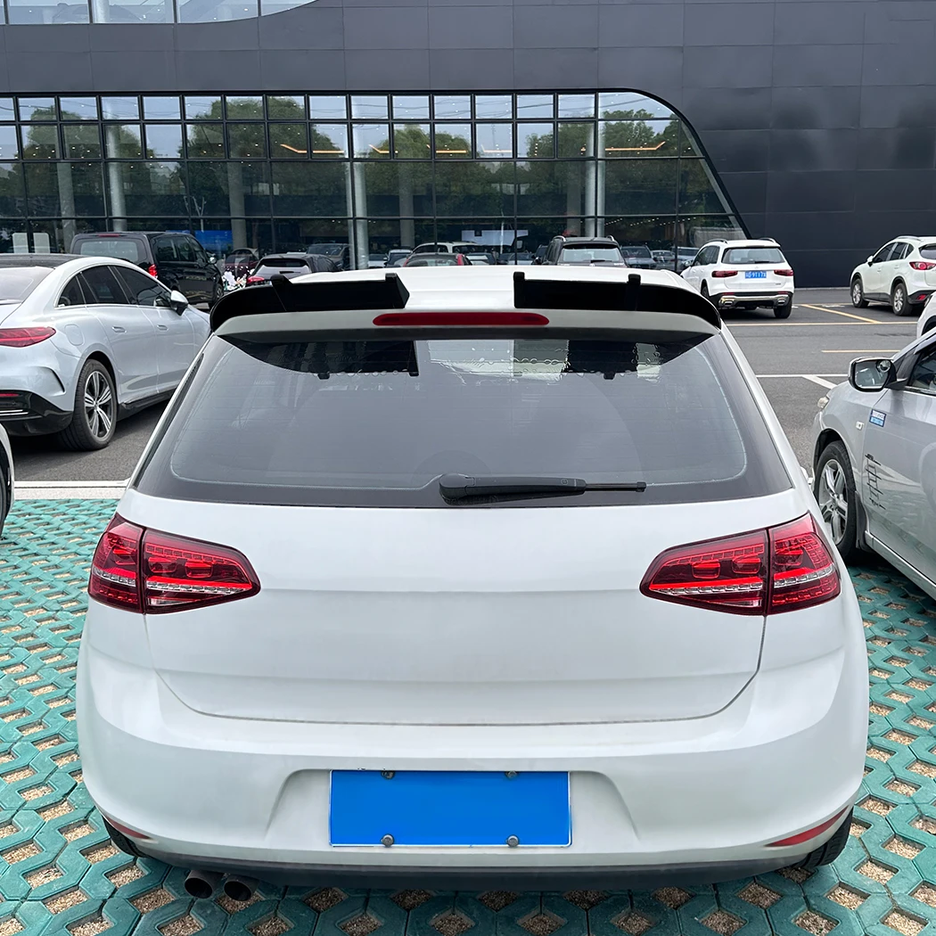 자동차 테일 윙 리어 트렁크 스포일러 윙 루프 스포일러 윙, VW 골프 7 골프 MK7. 5 정사이즈 에디션 2013-2019 용 자동차 액세서리
