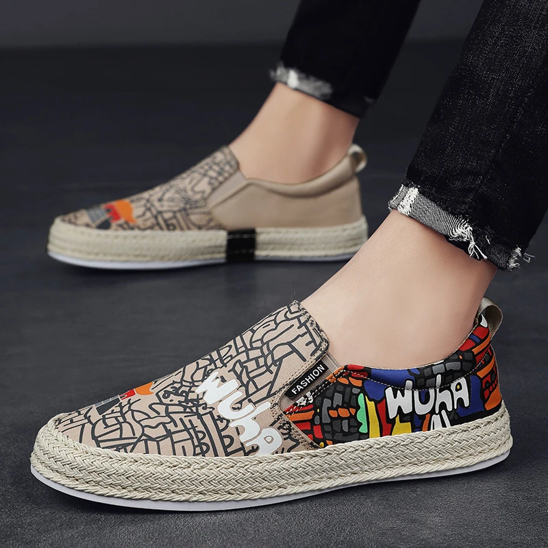 Zapato Alpargatas De Hombre Baratas Zapatillas Esparto Hombre