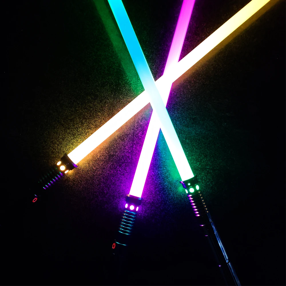 YDDSABER Hades Lightsaber Metal Material Multicolor Handle 7/12 Sound Effects 15 Light Colors Lighting/Pixel/Balanced Swinging L
