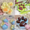 Creativity Squeeze Squeeze Cat Paw Toys Sticky Soft Cat Paw Decompressing Toy Abreact Relief Relax Toys antistress foot kids toy 6
