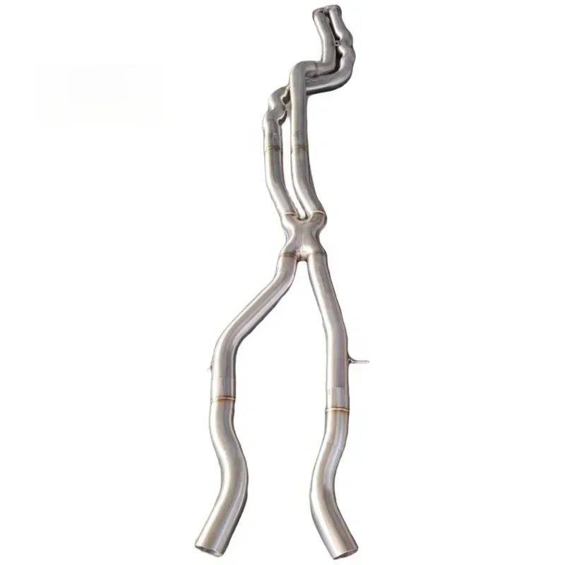 304 Stainless Steel Car Exhaust Modification System, Medium Pipe for BMW M3 S55 3.0T 2015-, High Performance