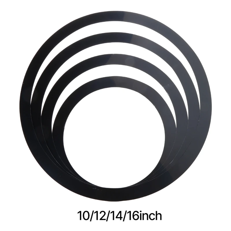 N0HA Drum Percussion Accessories Drum Mute Pads for Drums Tone Control Mute Rings Muffler Rings Silencers