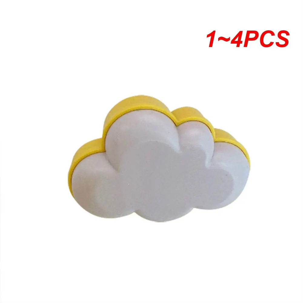 

1~4PCS Led Night Light Abs Plug-in Energy-saving Sleep Up Led Lighting Tools Bedroom Lamp 9x6cm Cloud Household Tools