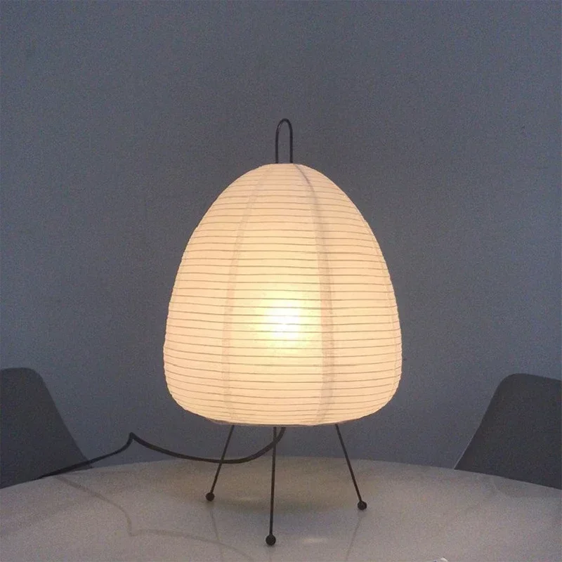 

Japanese style Rice Paper Led Table Lamp Living Room Bedroom Bedside Study Hotel Homestay Art Creative Decor Tripod Floor Lamp