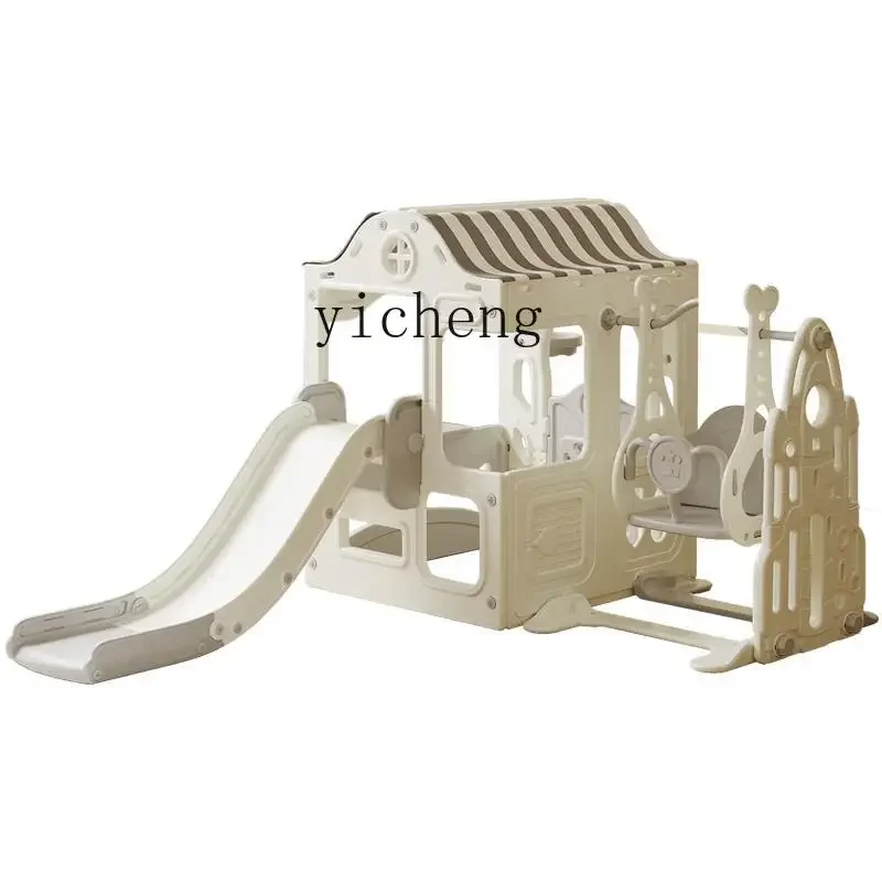 

YY Game House Slide Swing Combination Home Indoor Tent Castle House