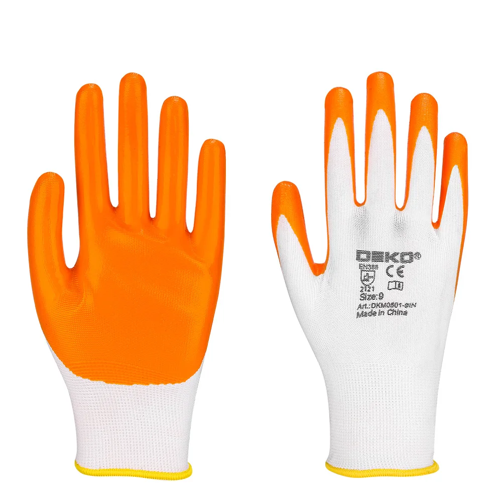DEKO 12 Paar Gartenhandschuhe PU-Beschichtung