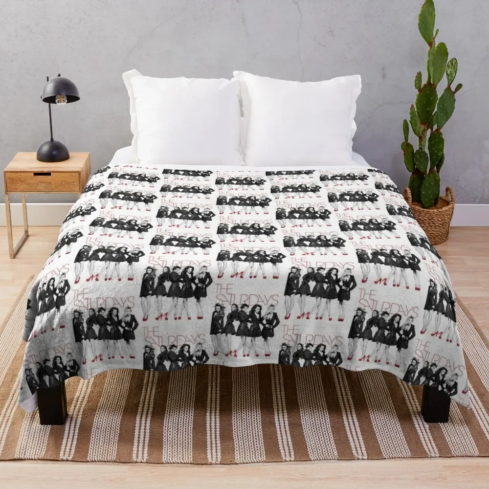 

The Saturdays - Work Tour replica Throw Blanket Summer Beddings christmas decoration Soft Heavy blankets ands Blankets