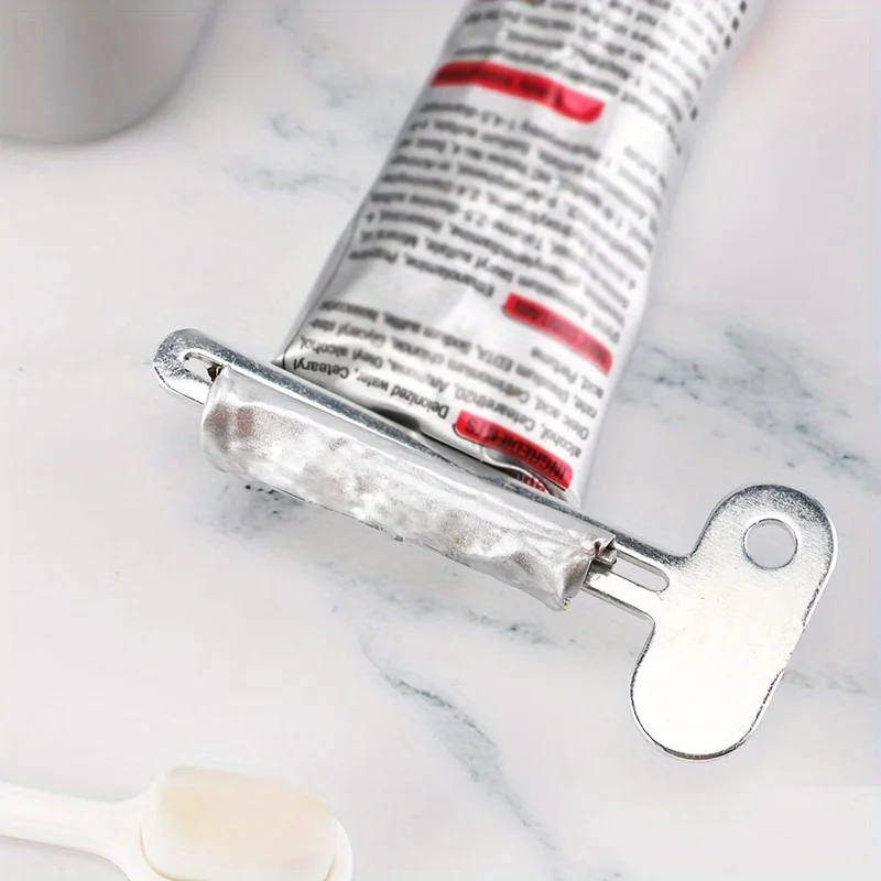 Cast Iron Toothpaste Tube Squeezer Manual Toothpaste Dispenser Bathroom Accessories Metal Tube Wringer No Power Required