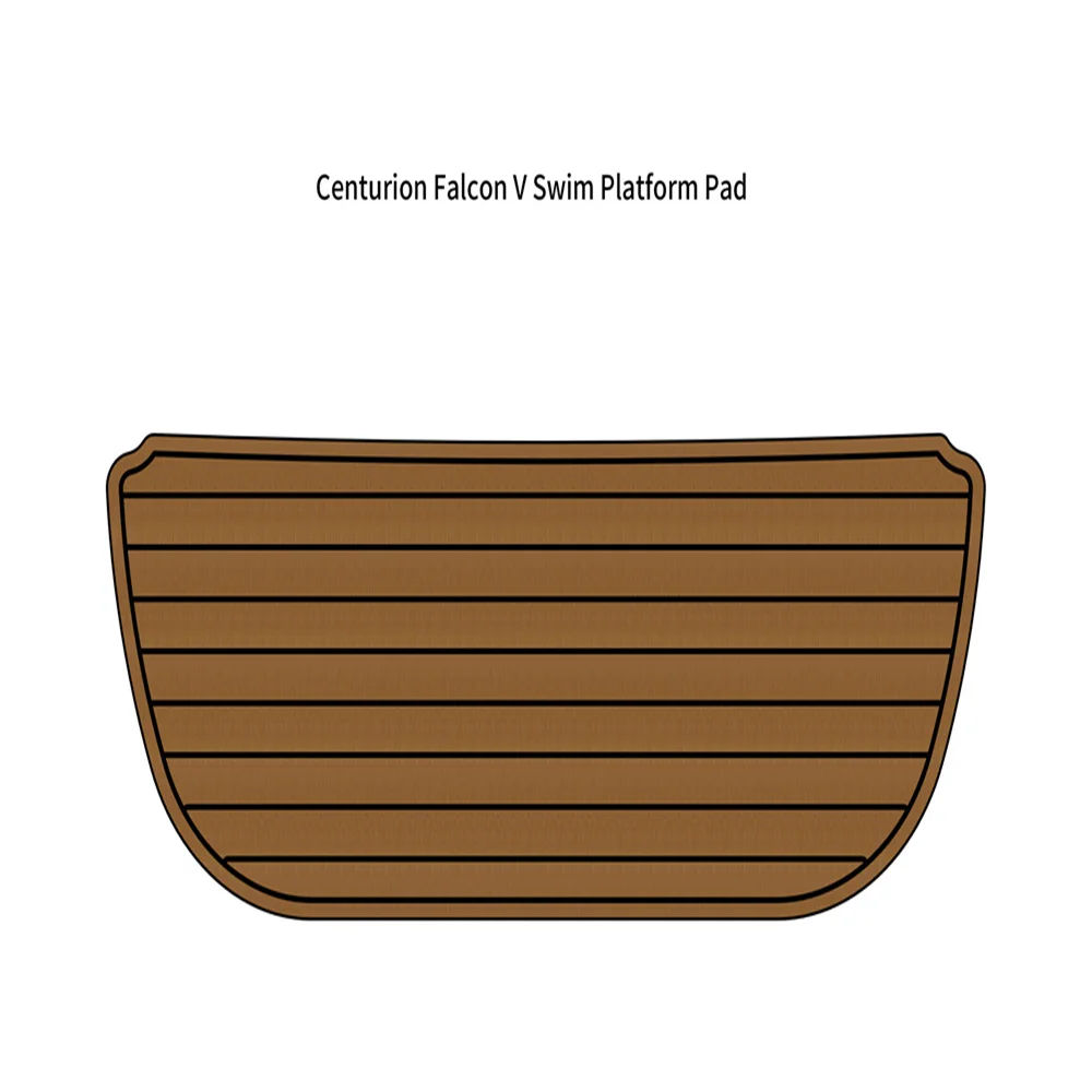 Quality Centurion Falcon V Swim Platform Step Pad Boat EVA Foam Faux Teak Deck Floor Mat arluin falcon