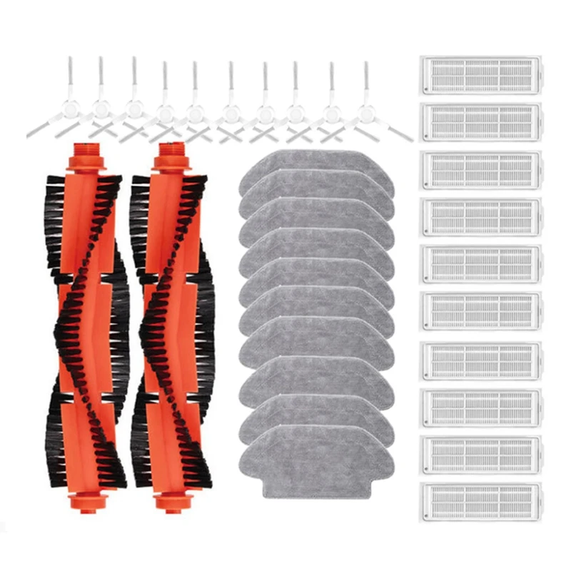 

Replacement for Xiaomi Mijia Robot Vacuum Mop 3C/Mop 2S/ B106CN/Conga 3290/3490/3690 Roller Side Brush Filter Mop Cloths