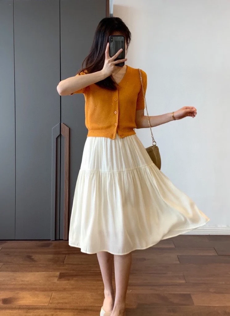 

2023 Autumn/Winter Fashion New Women's Clothing Skirt Two-Piece Suit 0905