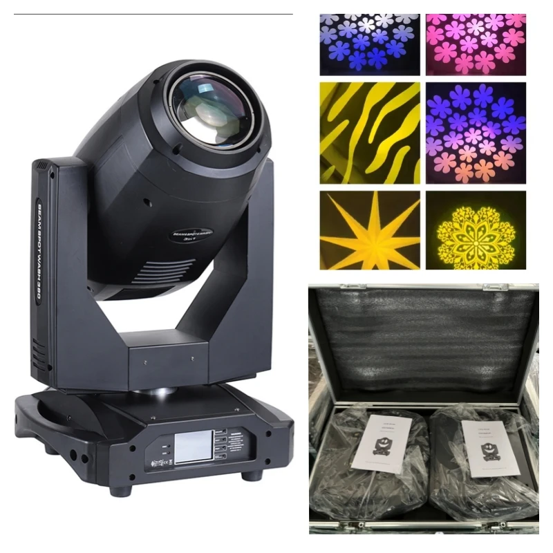 

4pcs with flightcase lyre 18r beam 380w indoor sky beam wash moving head light china wide Beam Moving Head Sharpy Beam 380
