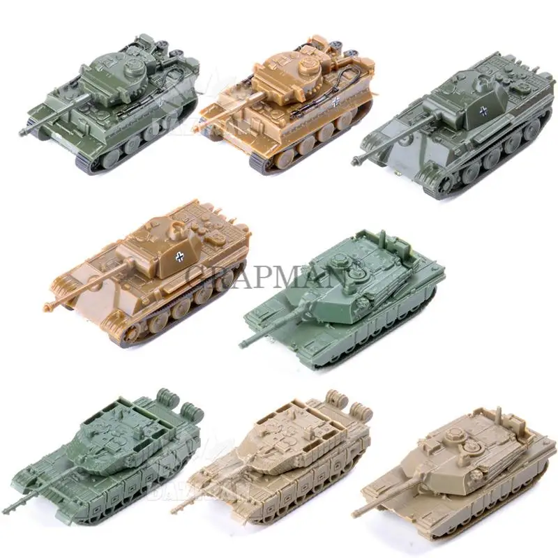 Tanque alemán Leopard Tiger de la Segunda Guerra Mundial, juguetes para  niños, M1A2, China 99, 4D, mesa de arena, Kit de modelos terminados de  plástico, 1/144|Kits de construcción de maquetas| - AliExpress