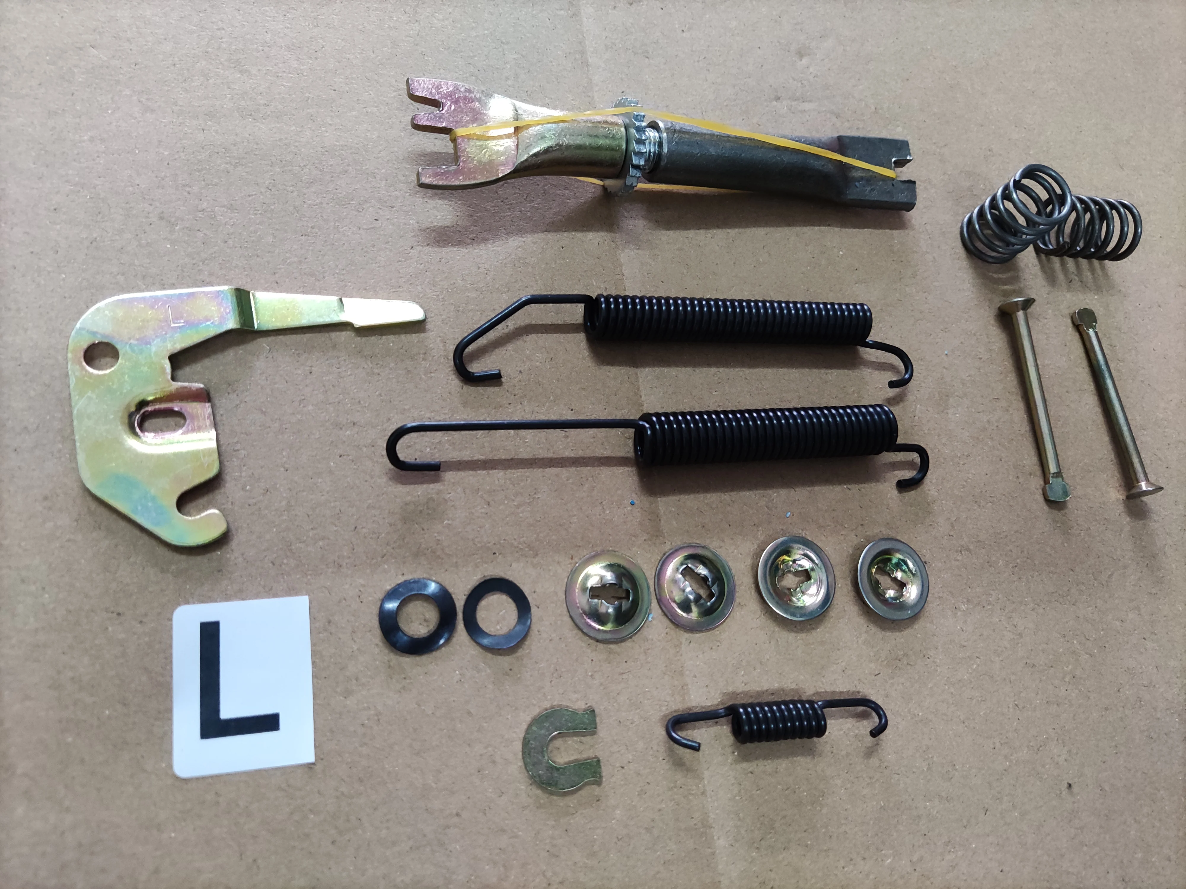 Deli Space Gear L400 rear wheel brake spring snap repair package left L