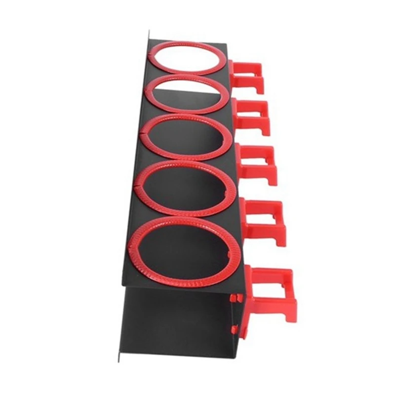 

Spray Bottle Storage Rack Abrasive Material Hanging Rail Car Beauty Shop Accessory Display Auto Cleaning Tools Hanger