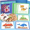 Children's toys learn English card alphabet cognition early cognitive puzzle toys 1