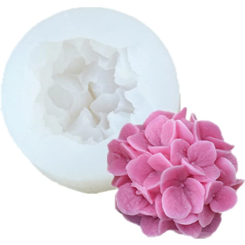 Hydrangea Flower Silicone Mold 2