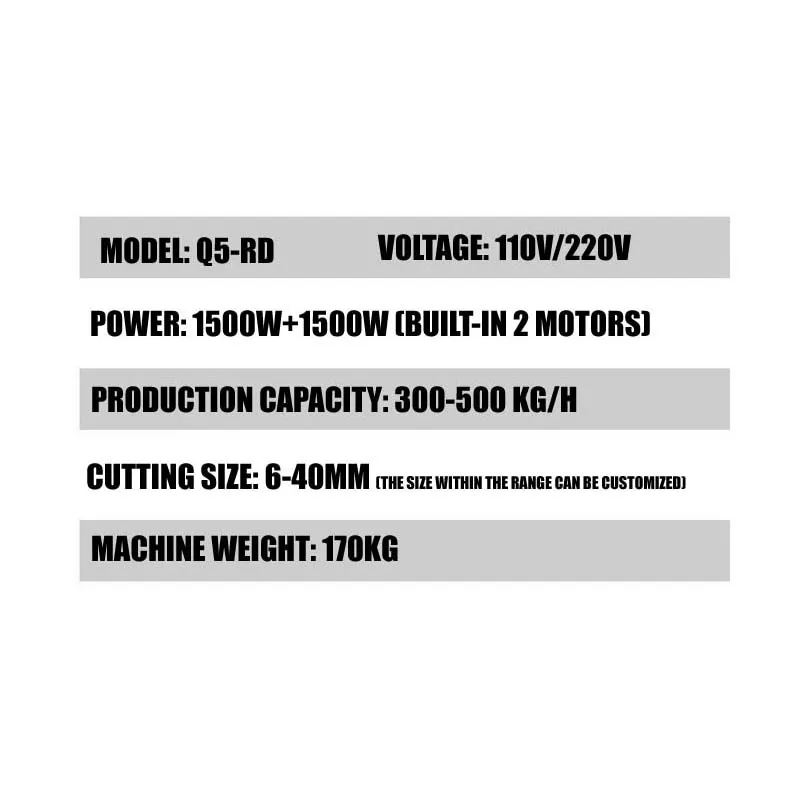 3000W Fresh Meat Dicing Machine Sheep Beef Skewer Through Meat Dicing Machine Commercial  Large Chicken Processing Machine 3
