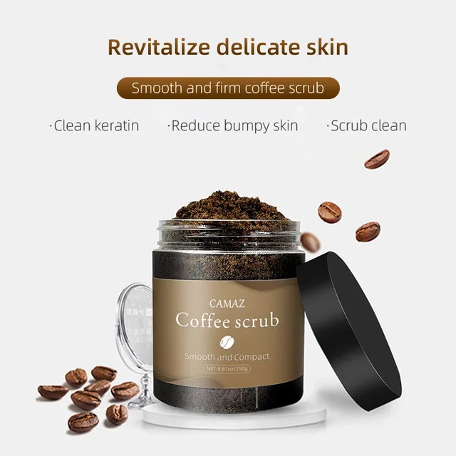 바다의 향기와 함께하는 피부 관리: 대외 무역 커피 바디 스크럽