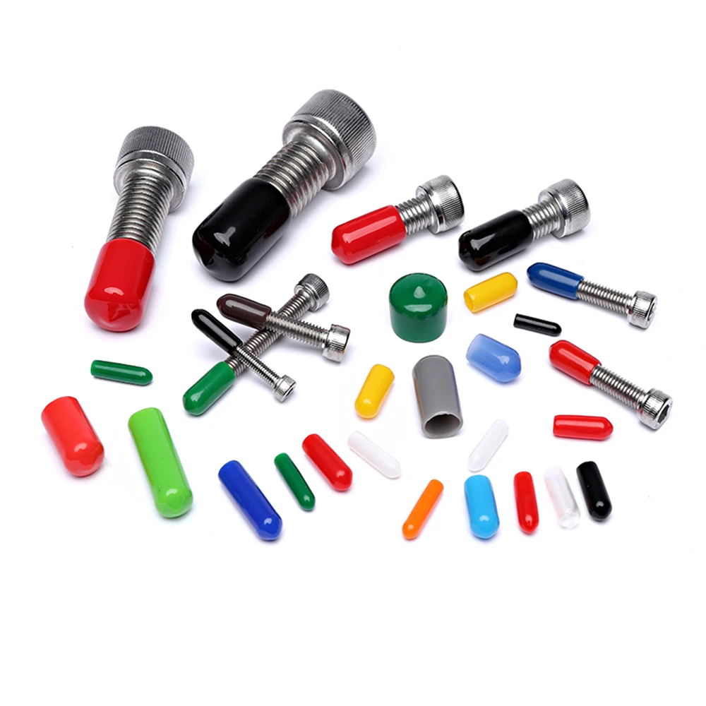 Soft Sheath Rubber End Caps Hole Plugs Cover Seals Plastic Cap Silicone
