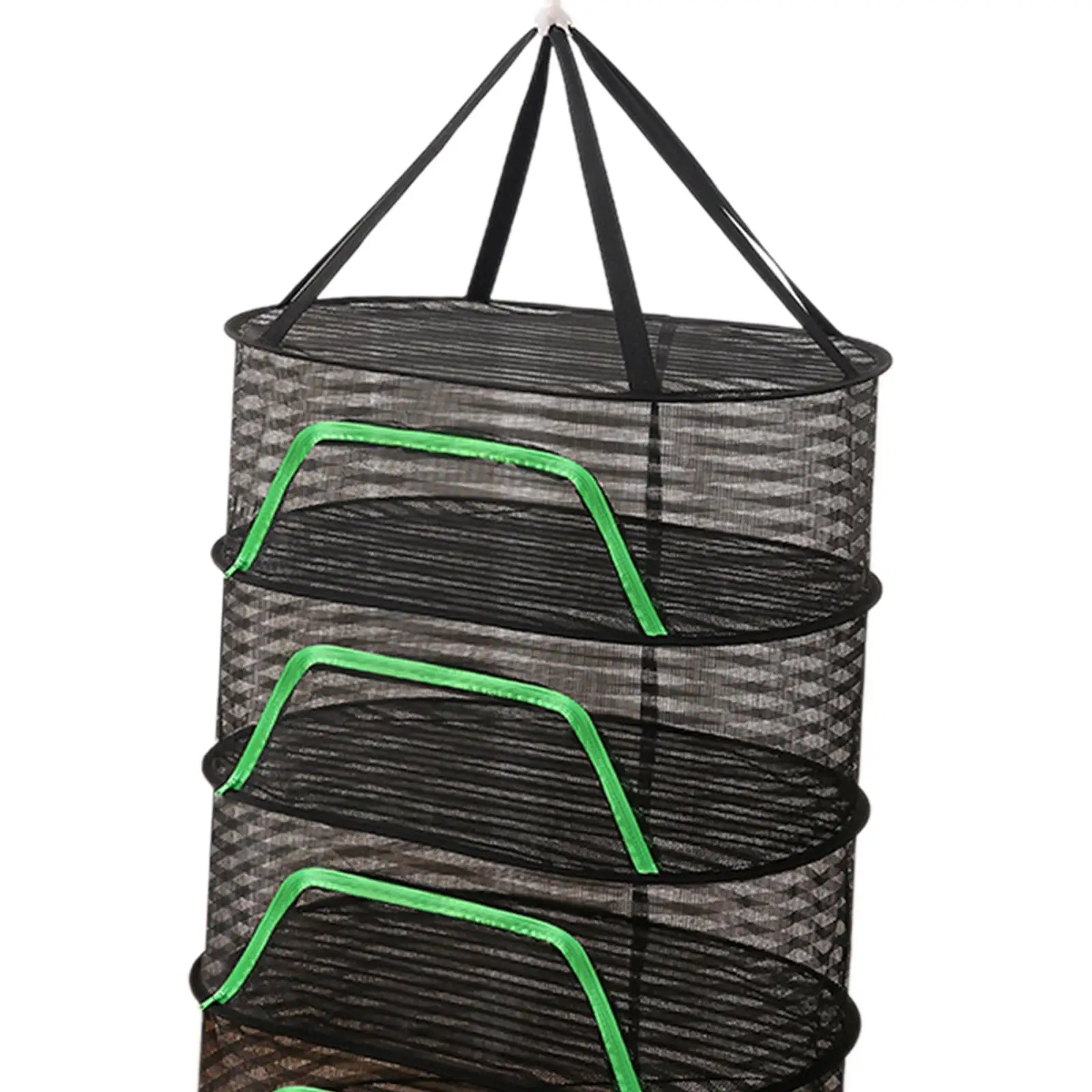 Garden Folding Drying Net with 360 Degree Rotating Hook for Fruits Meat Dish 5
