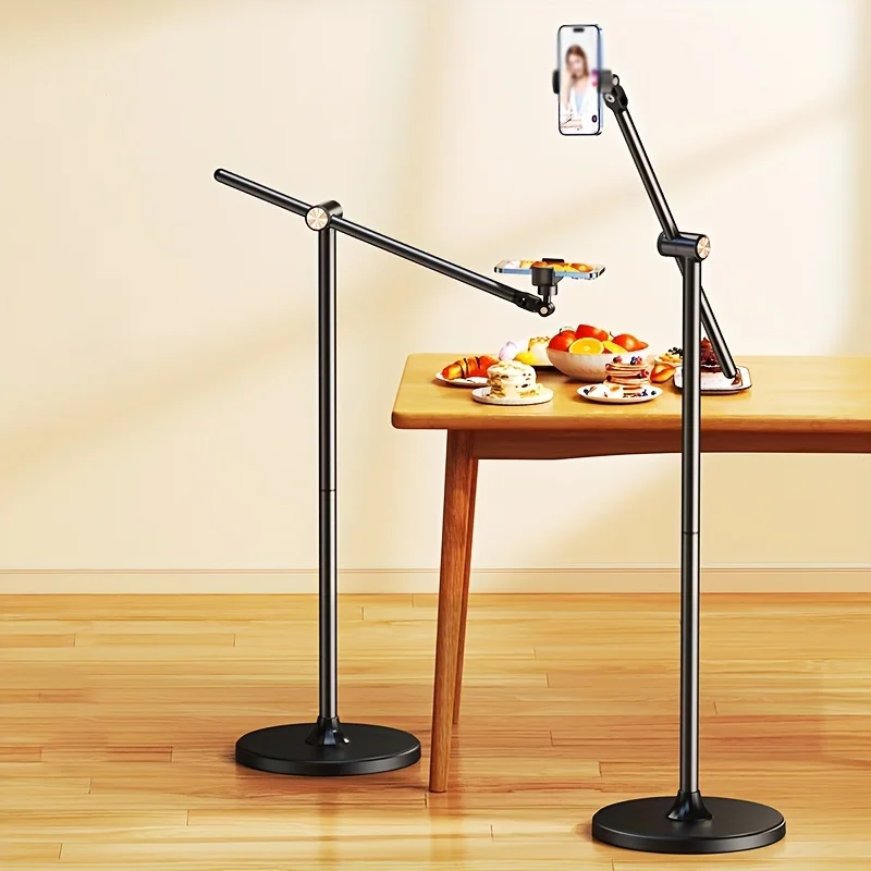 

Floor lazy mobile phone bracket metal bracket mobile phone bracket adjustment lifting lazy floor bracket