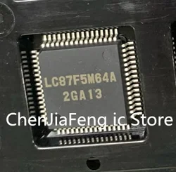 1PCS~10PCS/LOT LC87F5M64AVU-QIP-E LC87F5M64AVU LC87F5M64A QFP64 New original