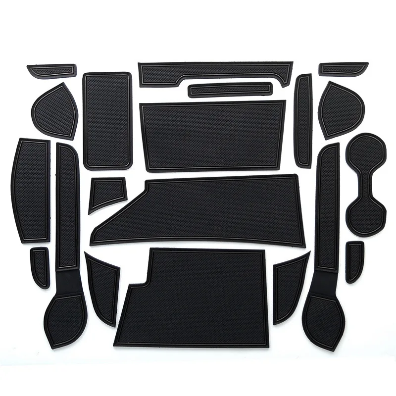 

Anti-Slip Gate Slot Mat For NISSAN NOTE E-POWER NISMO (E12/HE12/NE12) Door Groove Pad Rubber Coaster Auto Interior Accessories