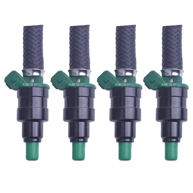 

4X 0280150206 Fuel Injector for - VANAGON 83-91 2.1L 1.9L Injection Values