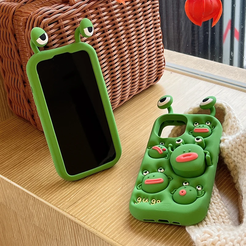 Cool Frogs in Shades Funny Retro Anfibio Art Custodia per iPhone 13 Pro Max