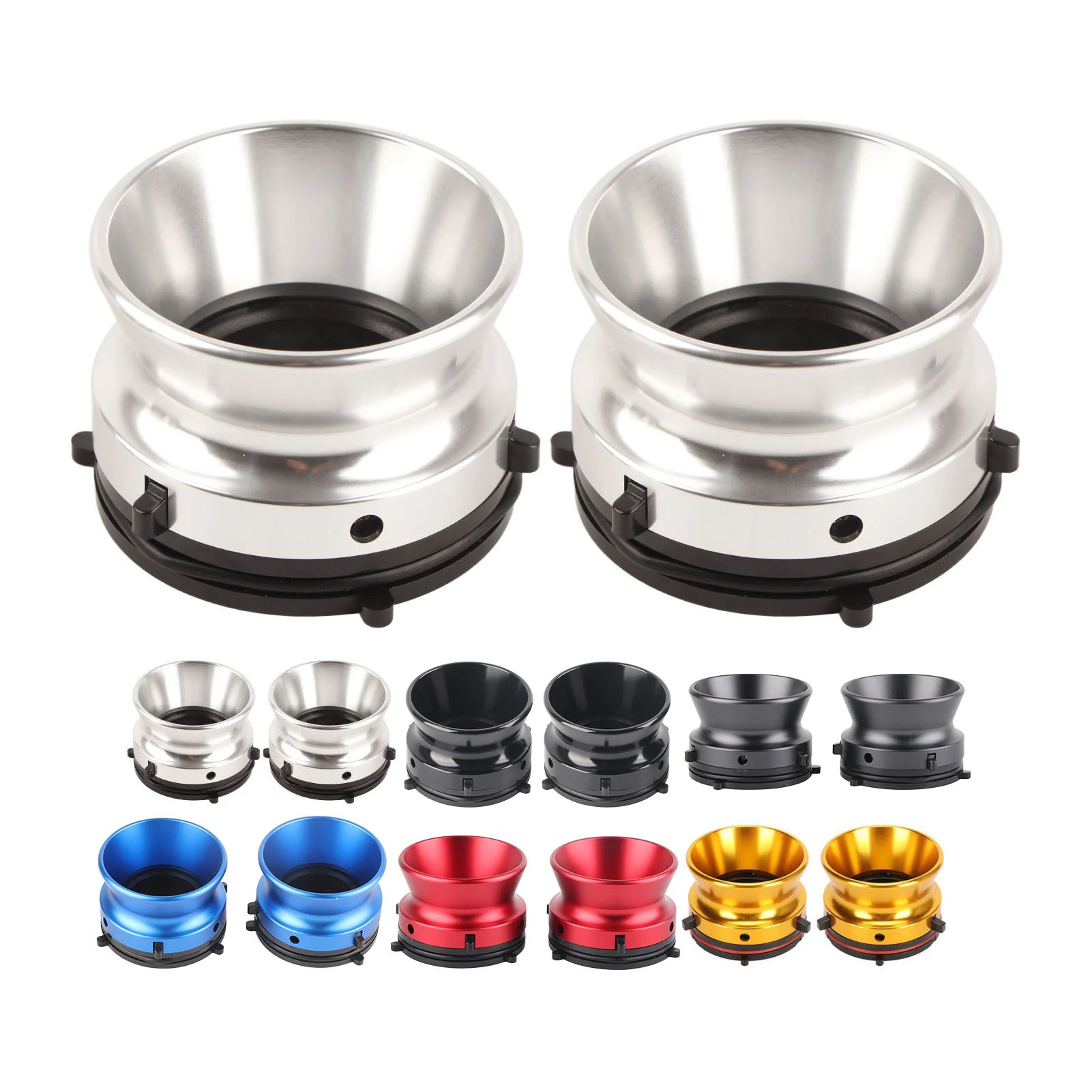 NAB Hub Adapters, 1 Paar NAB Hub Adapters voor Studer ReVox Akai Teac, Aluminium 10 Inch Opener Universeel Laadapparaat voor Studer ReVox voor Akai For Teac