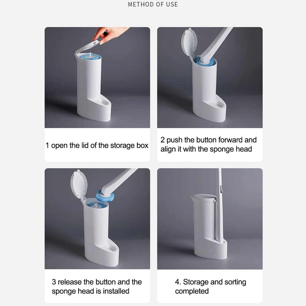 Duck Fresh Brush - Hygienic Toilet Cleaning System 