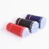 0.38mm 20pcs/bag Gel Pen Refill Office Signature Rods Red Blue Black Ink Refill Office School Stationery Writing Supplies 3