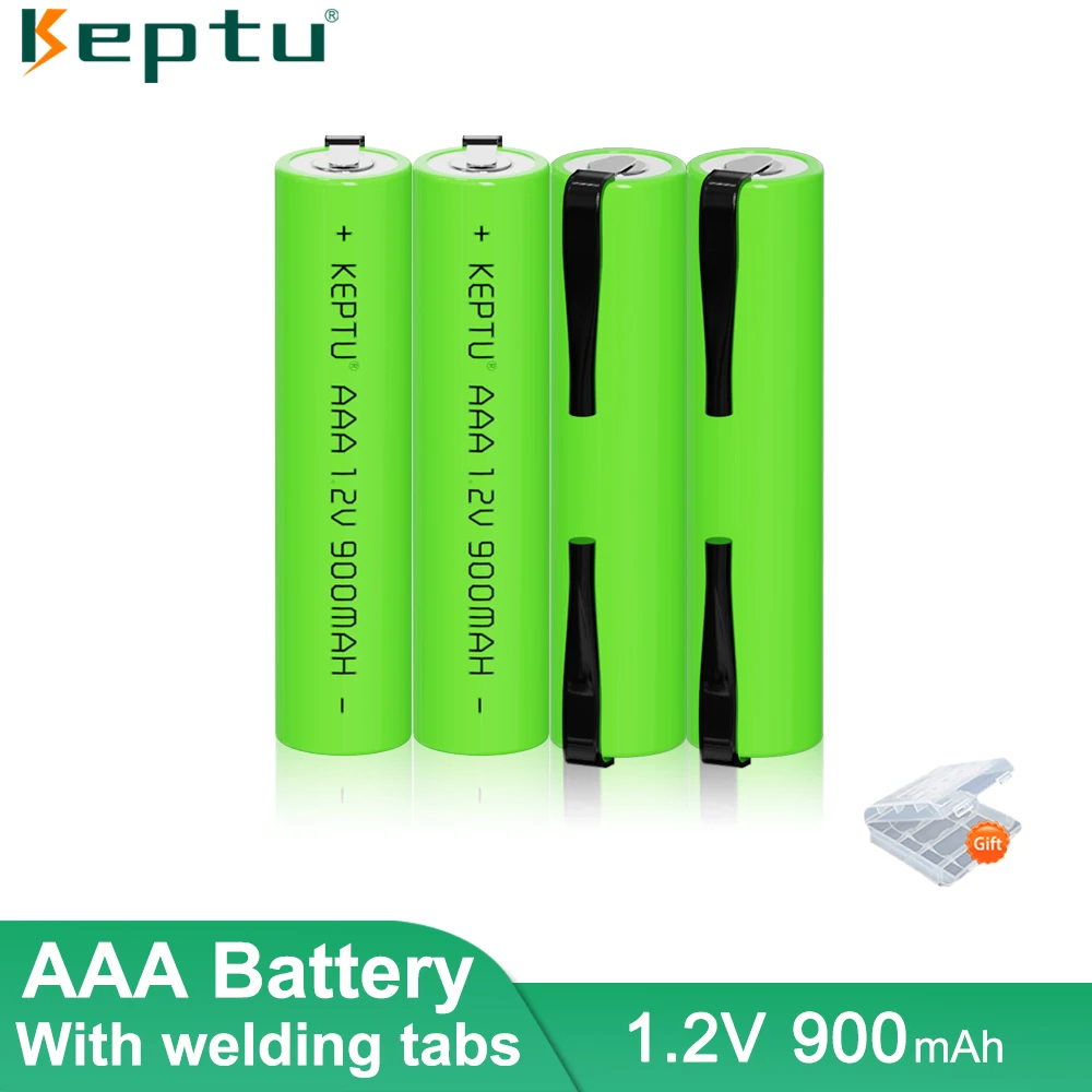 Batteria Aaa Ni-Mh Da 900Mah Aaa Con Linguette Di Saldatura Batteria Ricaricabile Aaa 1.2V Aaa Per Rasoio Elettrico Philips Rasoio Per Spazzolino Da D