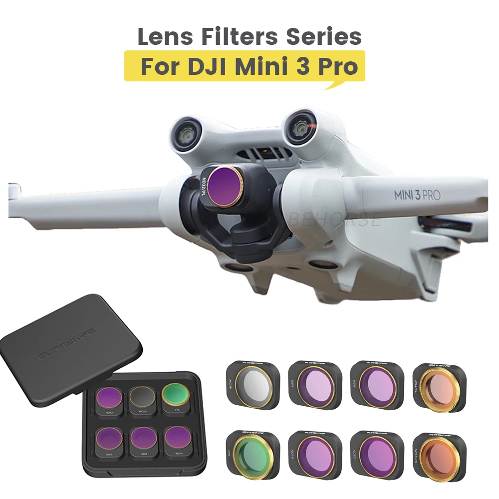 Drone Filter For Dji Mini 3 Pro Camera Lens Filters Kit Mcuv Cpl Nd