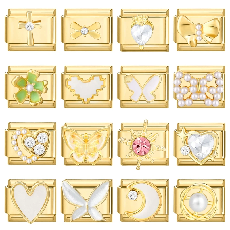 Gold Modular Bracelet DIY Making