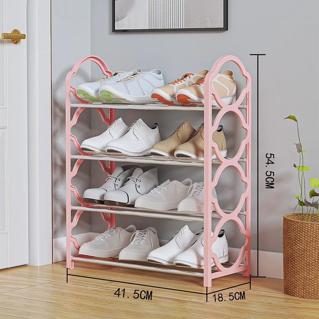 Shoes Hanger Rack 4 Layers Dustproof Sneakers Slippers High Heels Storage Organizer Space Saving Stand Shelf Plant Bag Bookshelf AliExpress