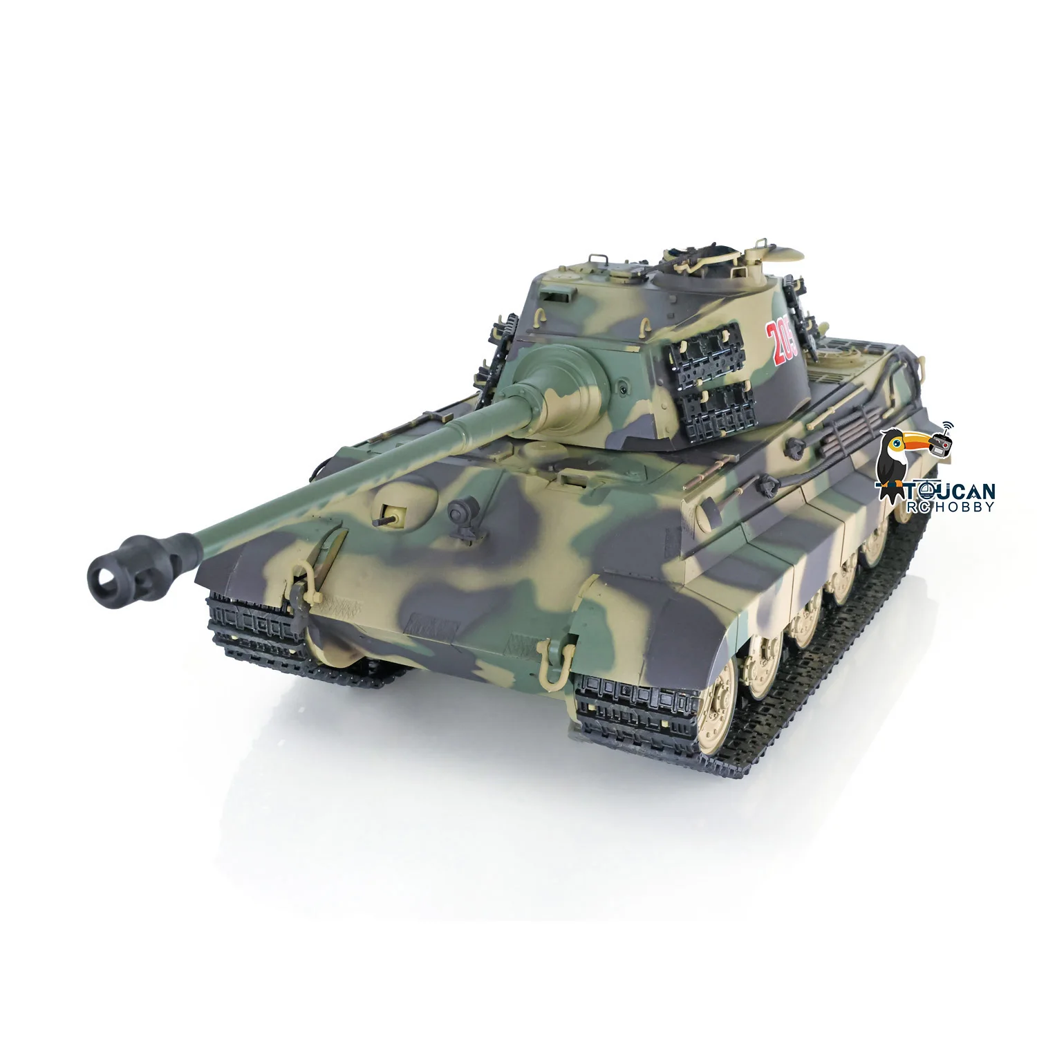 Char RC HengLong 1/16 Tiger I RTR avec Airsoft - Tank Robot Télécommandé